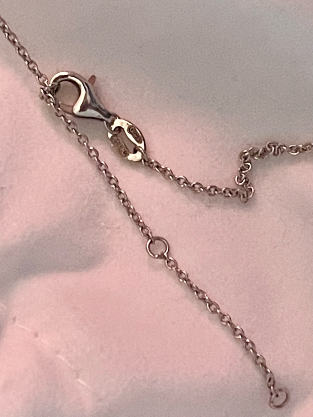 925 Silver CZ Hummingbird Necklace NEW with box QVC / Diamonique - Picture 6 of 7